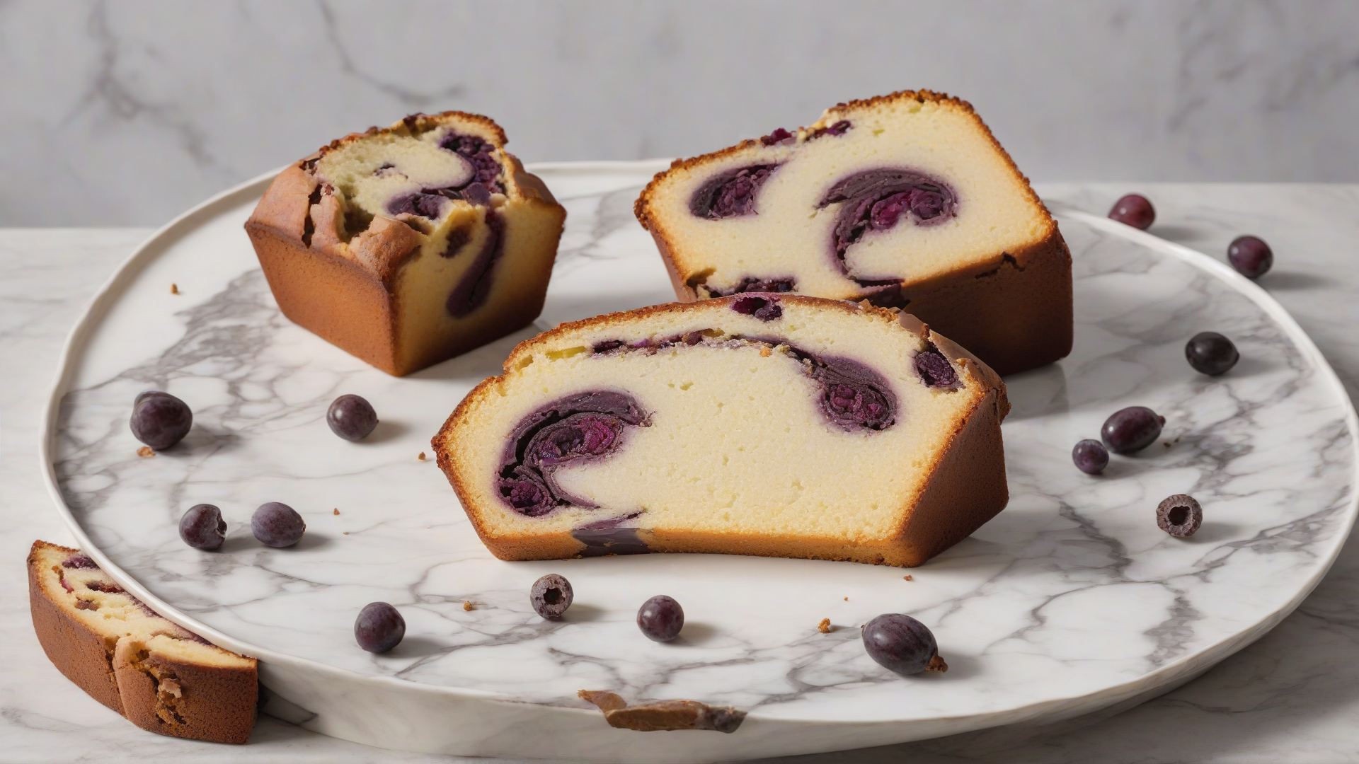 plumcake marmorizzato